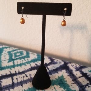 Swarovski Crystal Pearl Earrings